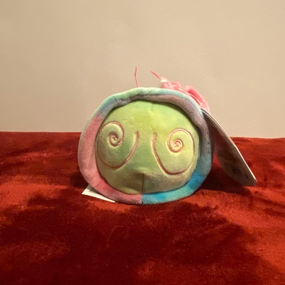 3.5” Pink Snail Squishmallow Clip - Picture 3 of 3